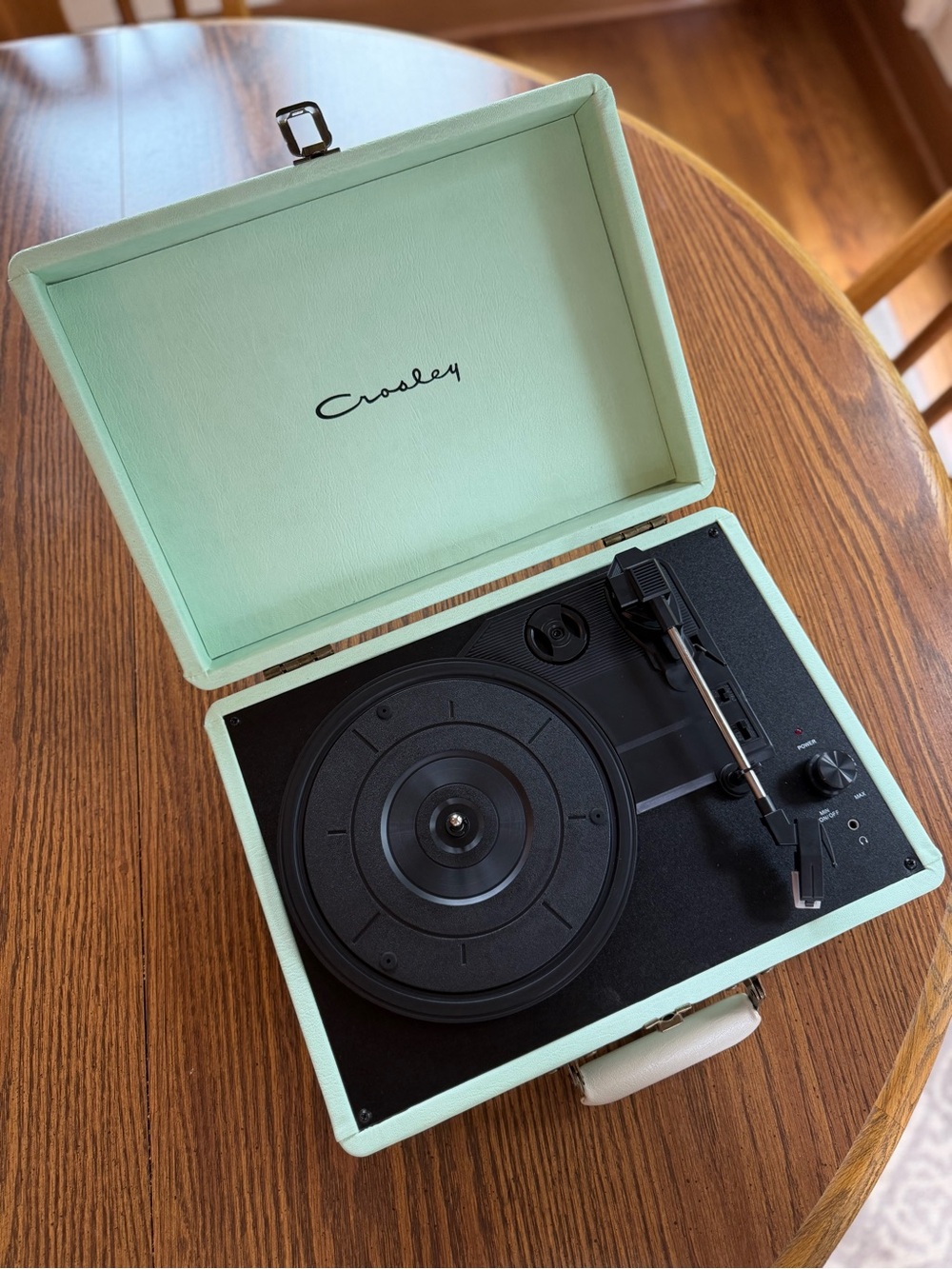 Crosley Urban Outfitters Record Player Briefcase Mint Green
